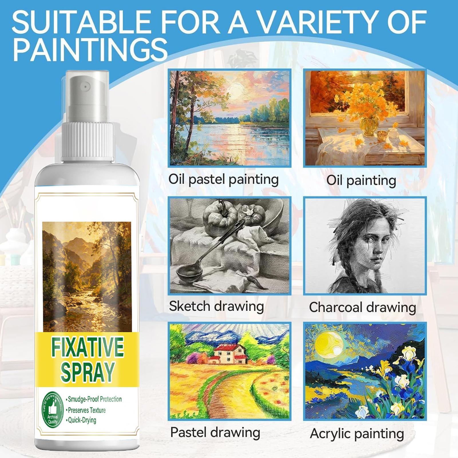 Spray Paint Primer - 120ml Sabitleyici Sprey Leke Tutmaz Hızlı