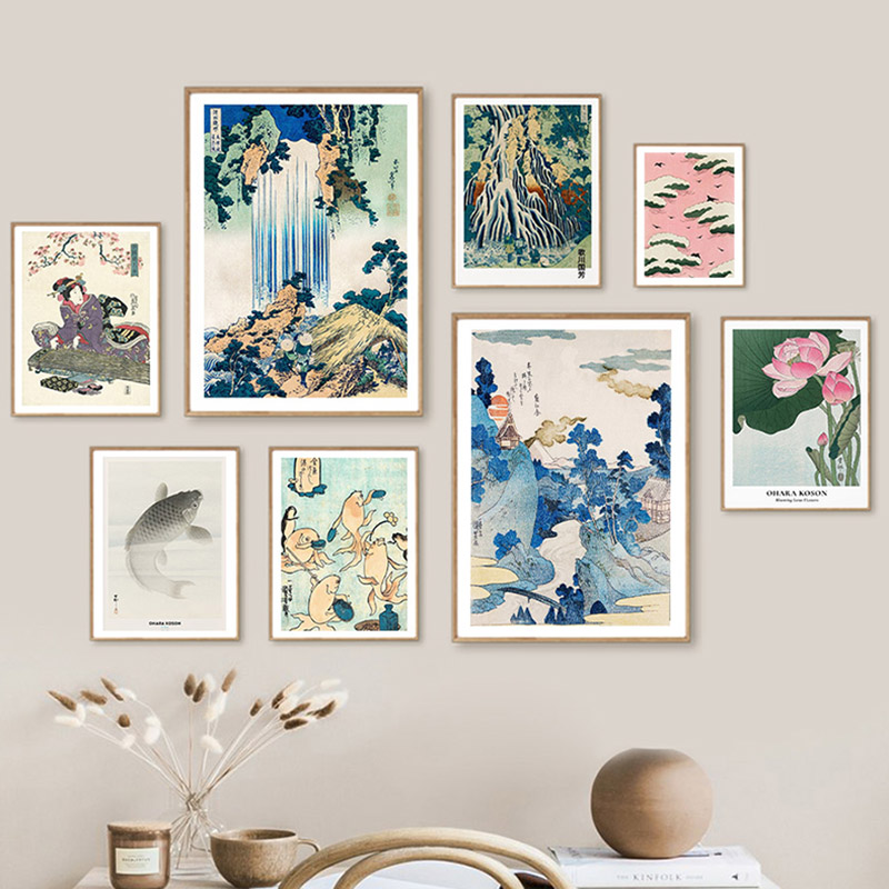 Hokusai Ohara Koson Japon sana - Wall Texture Spray incelemesi ve fiyatı