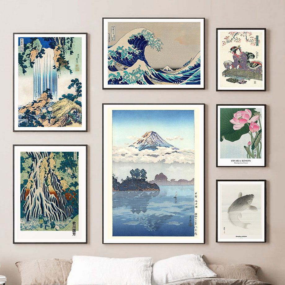Hokusai Ohara Koson Japon sana - Wall Texture Spray incelemesi ve fiyatı